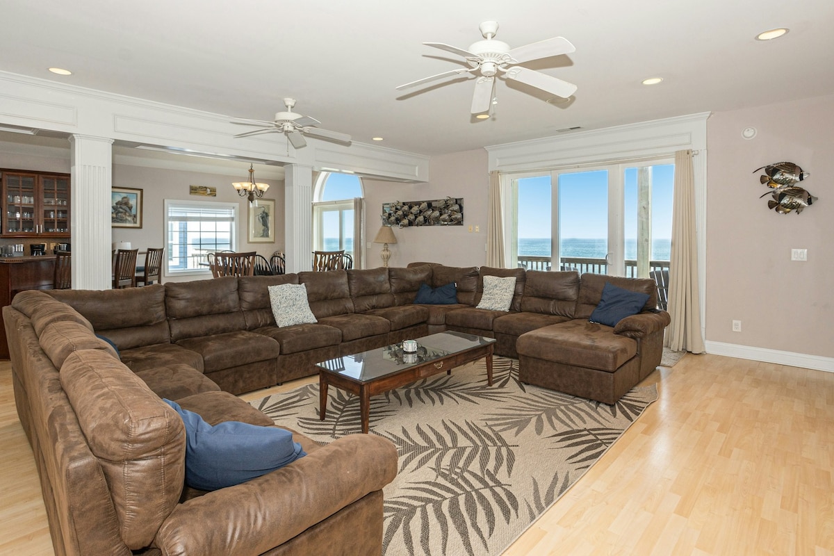 6BR Oceanfront | Pool | Hot Tub | Balcony