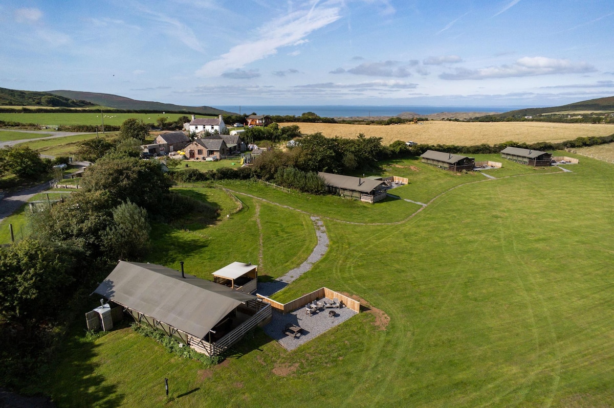 Worms Head - Safari Tent - Llangennith