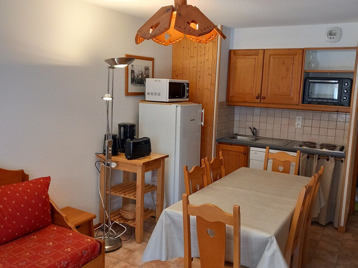 Apartment Lanslevillard, 1 bedroom, 6 pers.