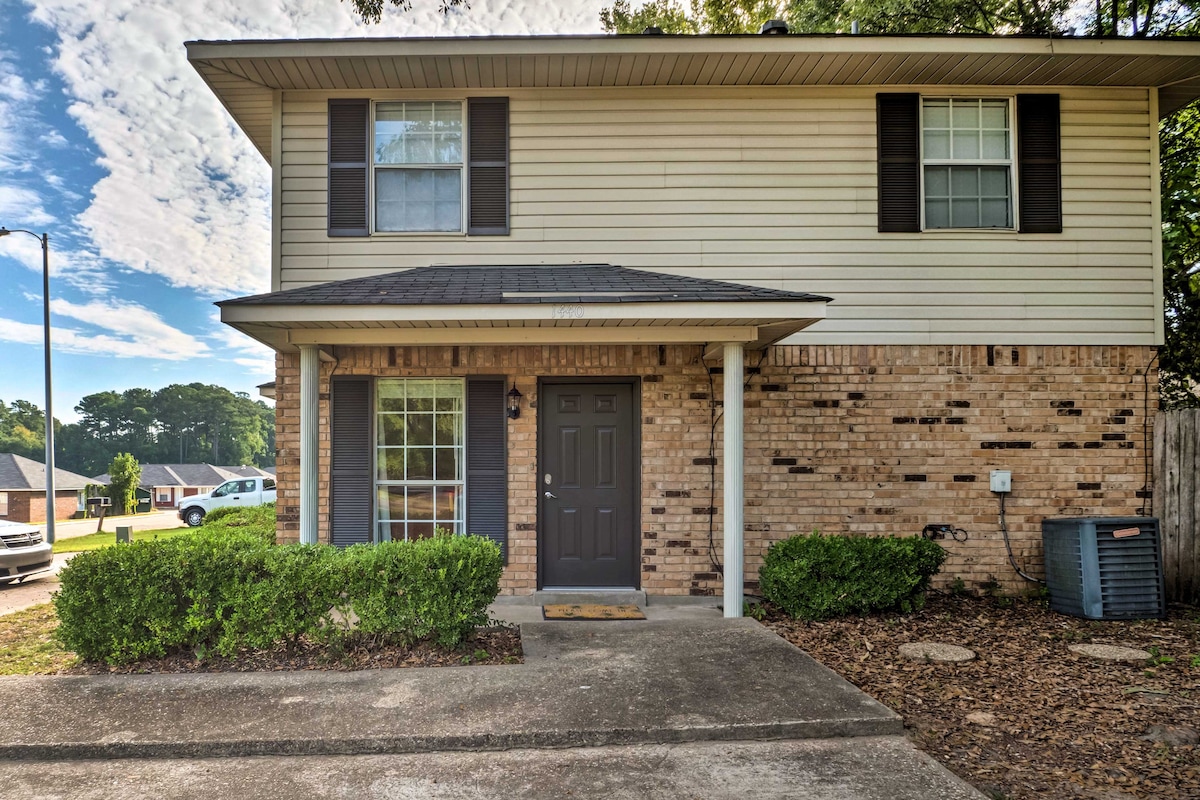 Cozy Ruston Townhome < 1 Mi to Louisiana Tech