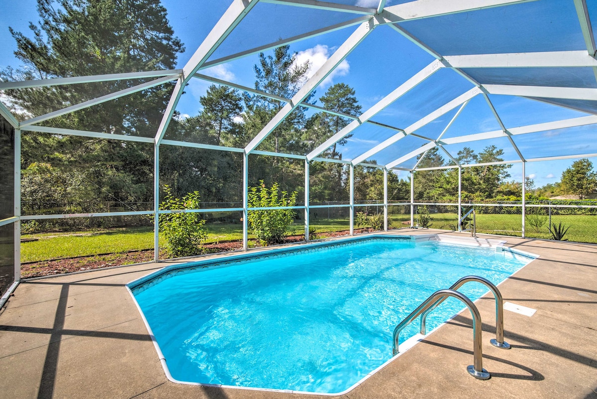 Pet-Friendly Ocala Escape w/ Private Pool & Yard!