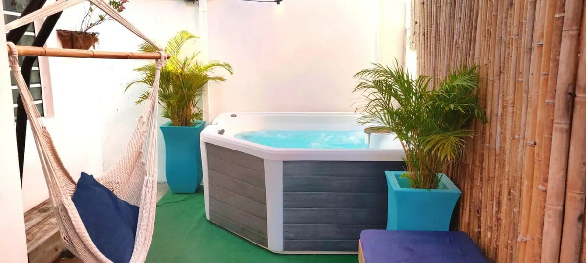 Ocean Park House Kasalta的私人浴缸5卧12人