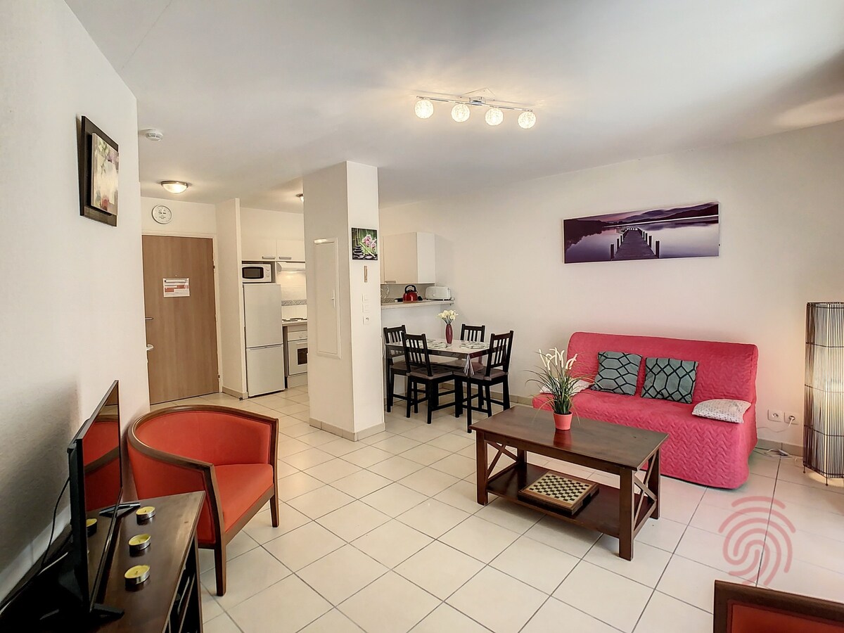 Apartment Lamalou-les-Bains, 1 bedroom, 2 pers.