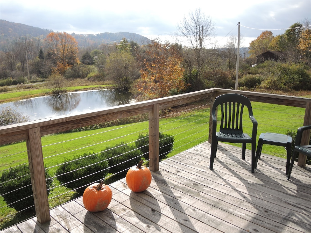 Arnoldson House - Dramatic rolling hill views, mod