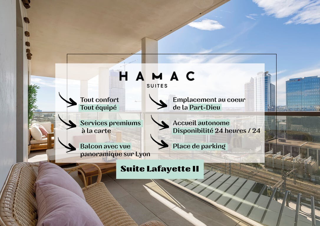 Hamac Suites - Suite Lafayette 2 - Haut Standing