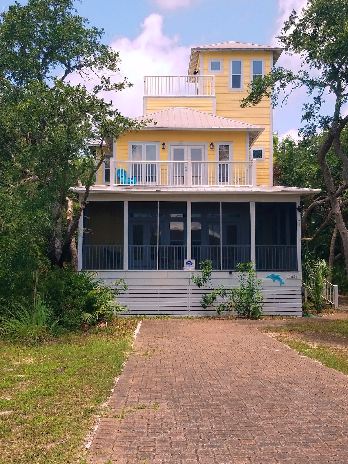 Beachy Keen - 3卧室印度通道房源，带泳池空调