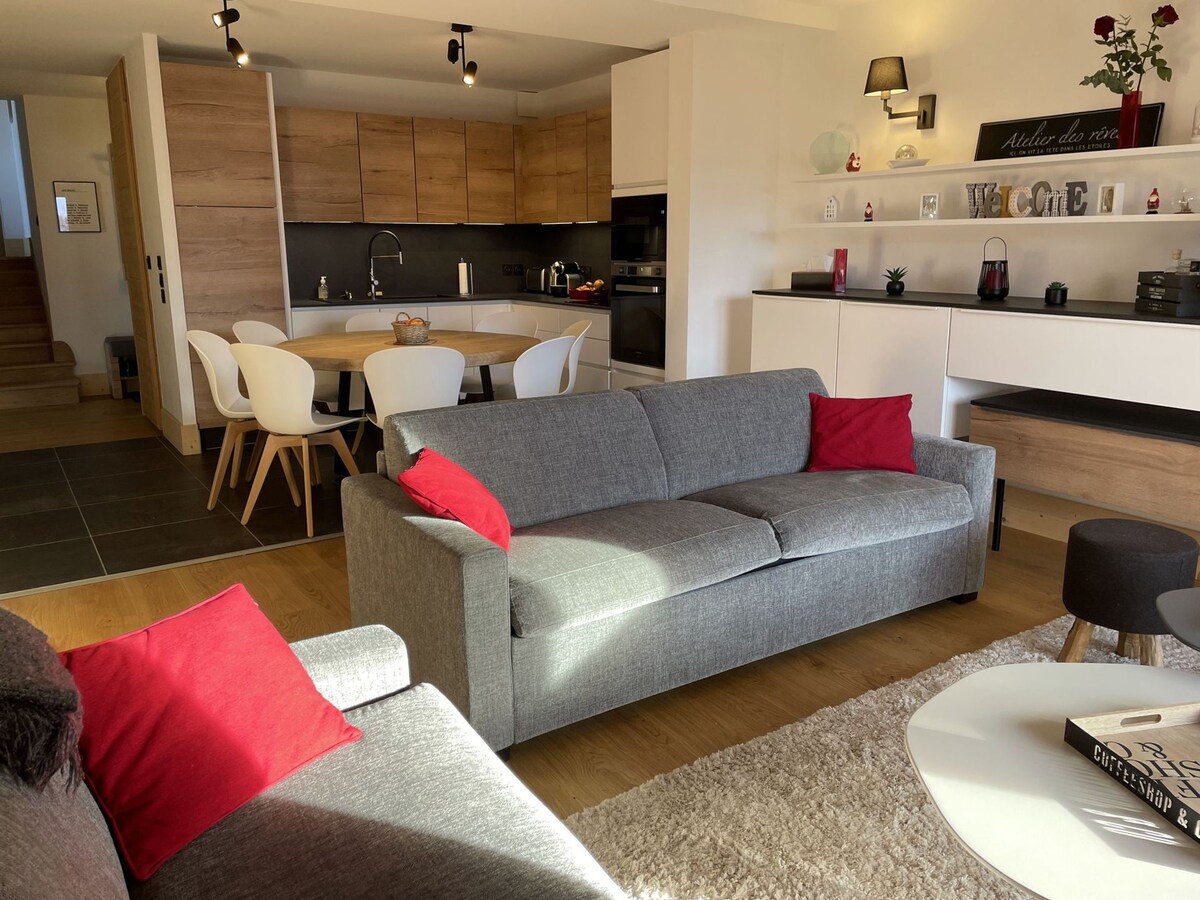 Apartment Montvalezan-La Rosière, 3 bedrooms, 9 pe