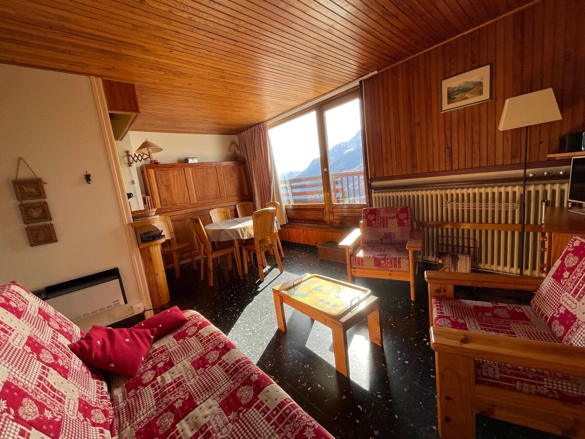 Apartment La Rosière, 1 bedroom, 6 pers.