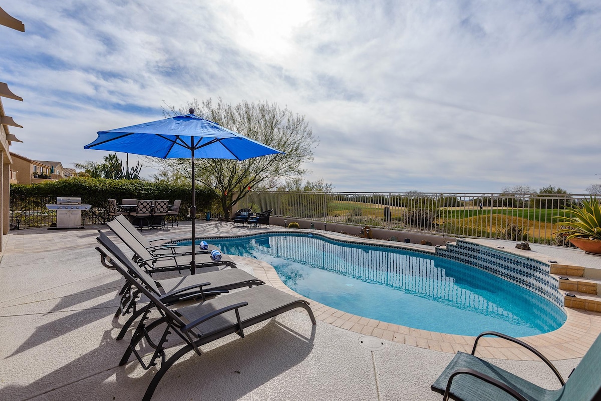 Cave Creek Beauty with Sunset and Golf Course View