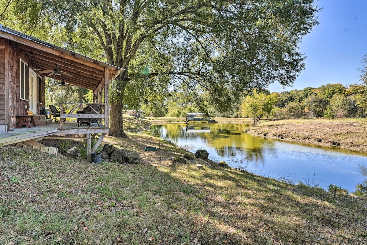 Idyllic Cabin w/ Fire Pit, Kayak On-Site!