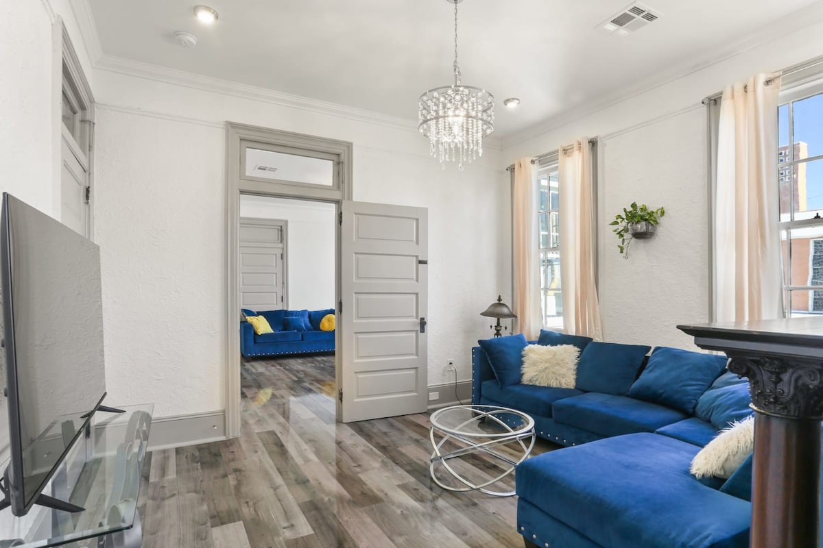 Spacious 1BD On Streetcar Line and Parade Route!