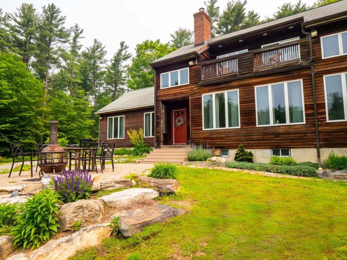 Private Berkshires Home On 5+ Acres, Rustic & Chic