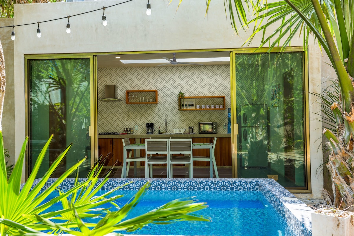 Villa Alebrije, pool, AC near lagoon