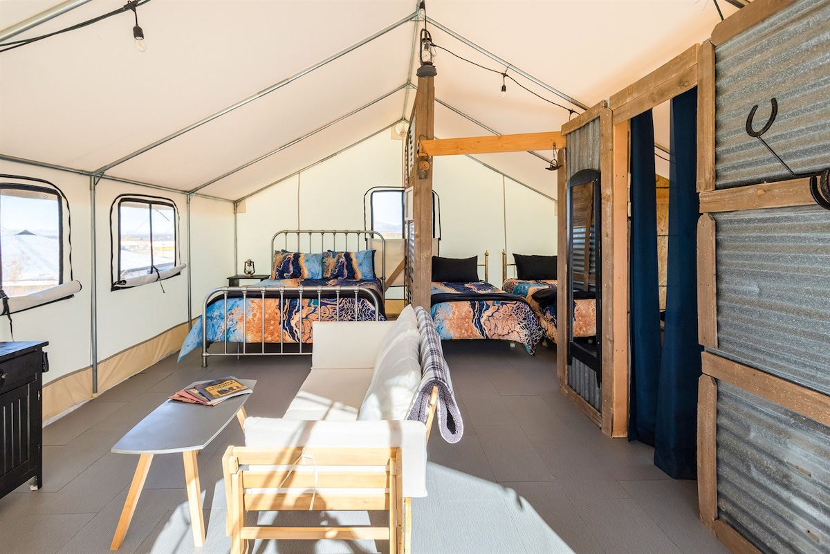 Heated Old West Glamping Tent in Tombstone, AZ