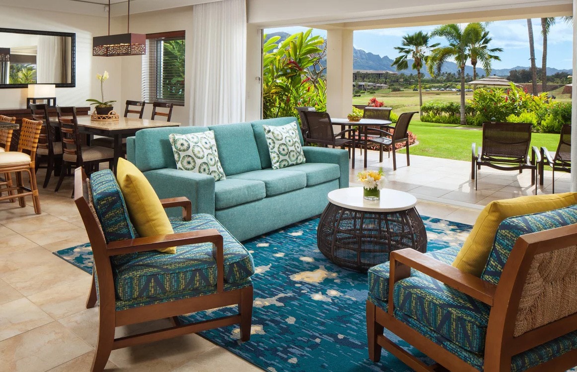 Marriott's Kauai Lagoons 2BR Islandview Villa
