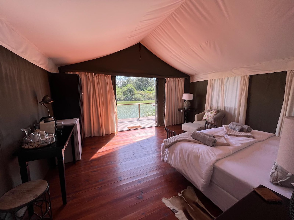 Ndlovu Addo River Lodge -野生动物园帐篷