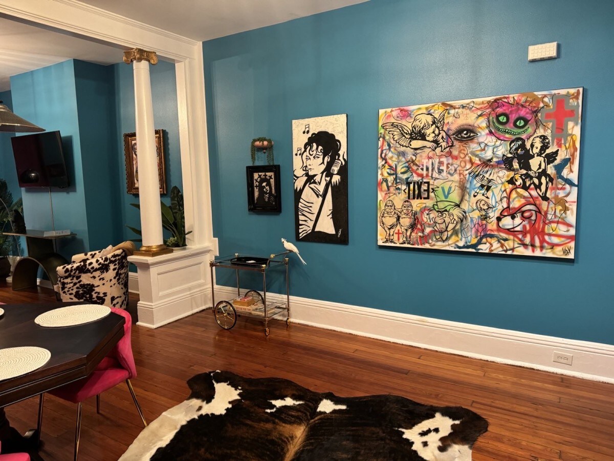 Art Inspired Mid-City Home w/King Bed