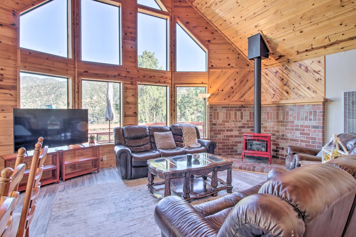 Idyllic Frazier Park Cabin: Views, Pool Table