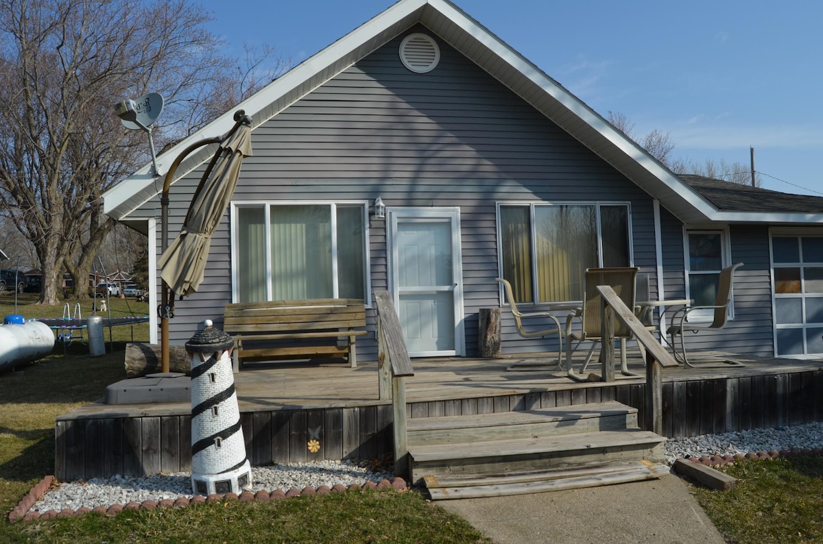 Off East Lake Okoboji- The Walleye Cabin