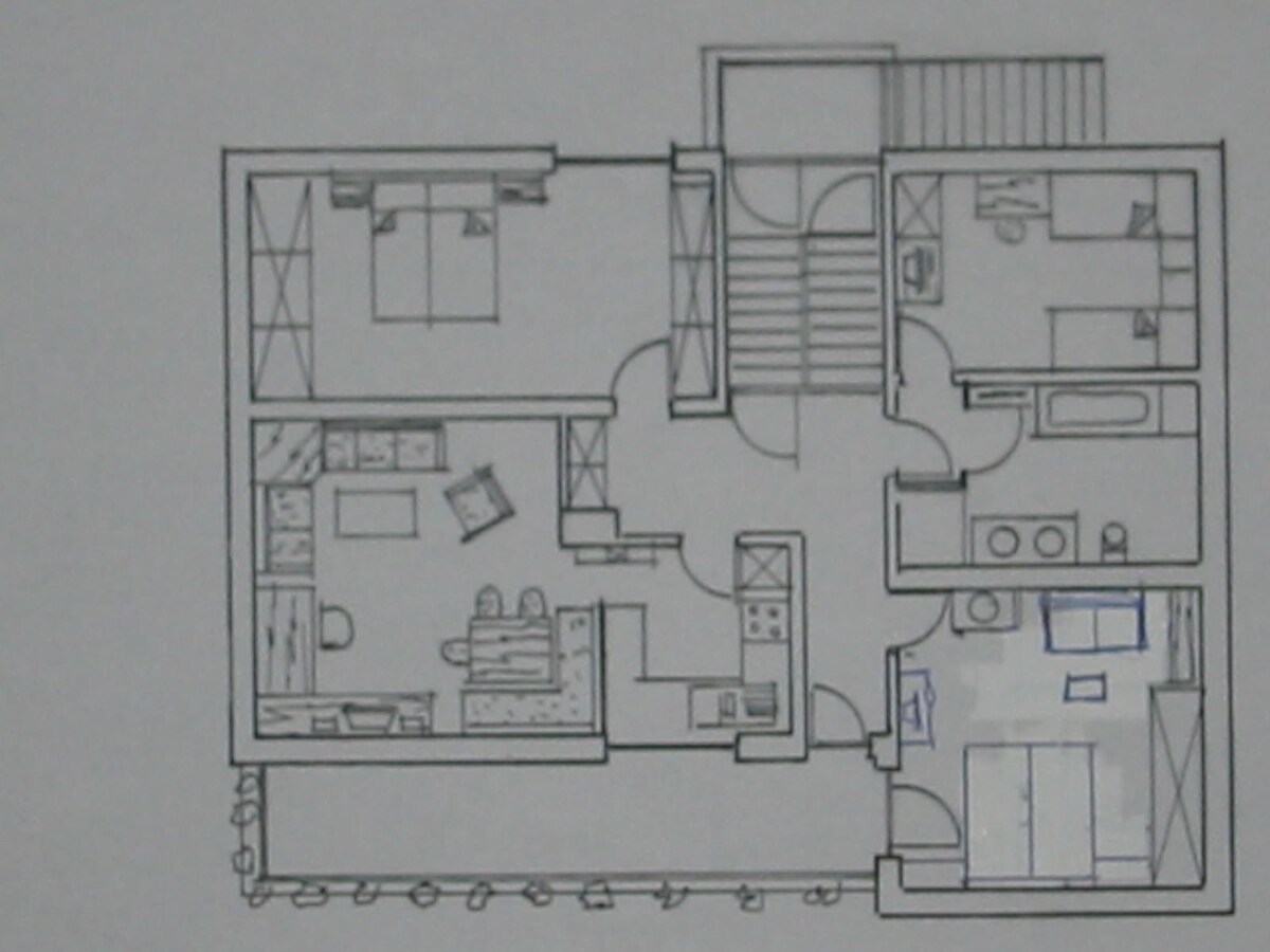 Bürs ，可容纳108平方米的6人公寓（ 173173 ）