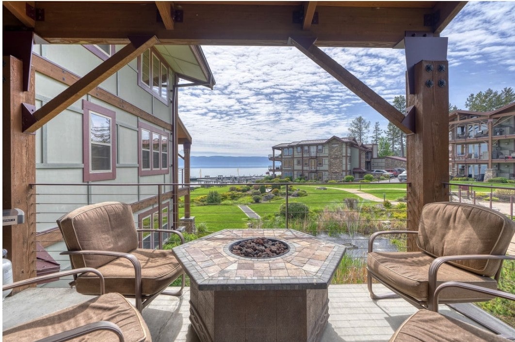 3 bed luxury Flathead lake living, waterfront