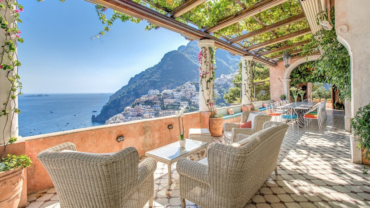 The Height of Design in this Positano Palazzo