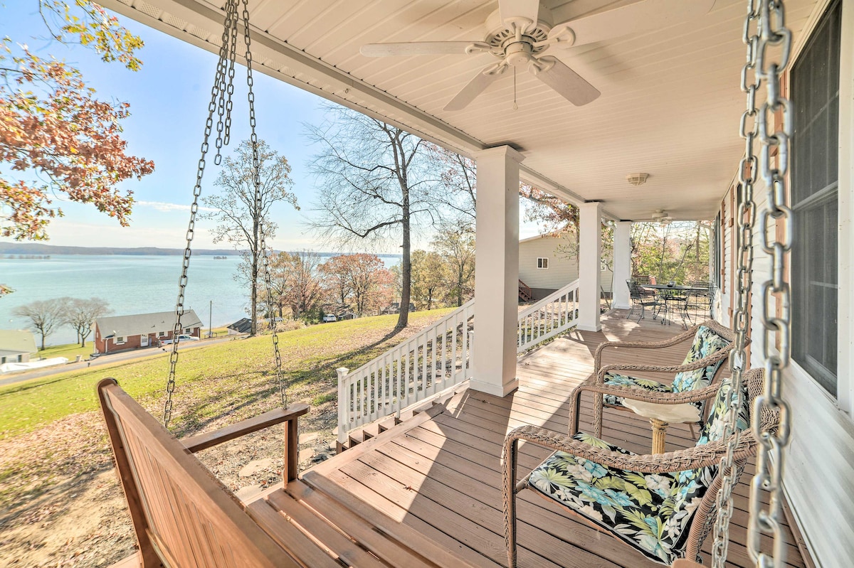 Country-Chic Home w/ Fire Pit, Steps to Lake!