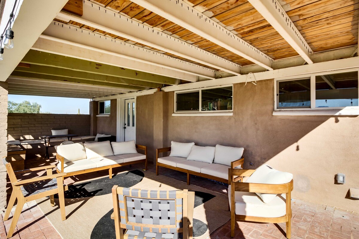 Spacious Tucson Retreat w/ Deck, Patio + Yard