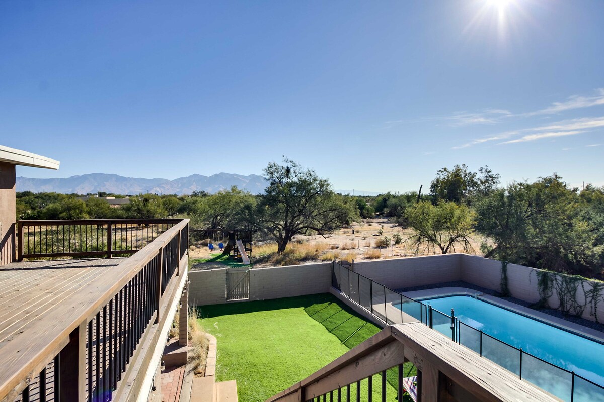 Spacious Tucson Retreat w/ Deck, Patio + Yard