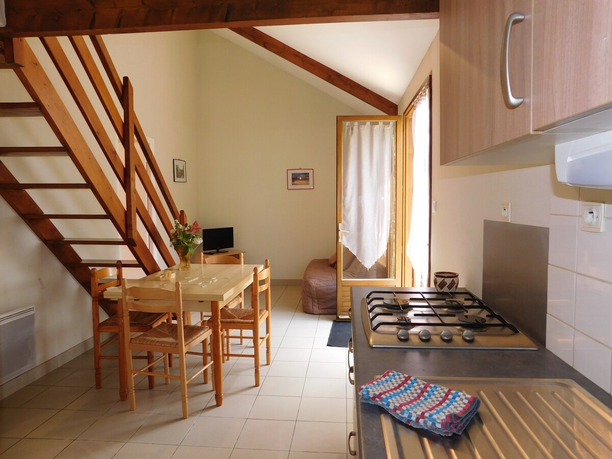 Chalet 4 personnes vue campagne