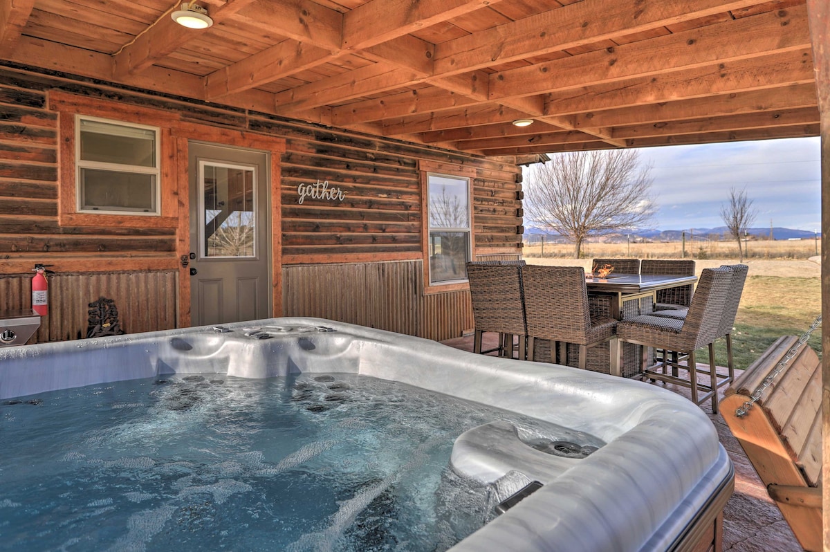 Secluded Cabin w/ Hot Tub, Game Room & Views!