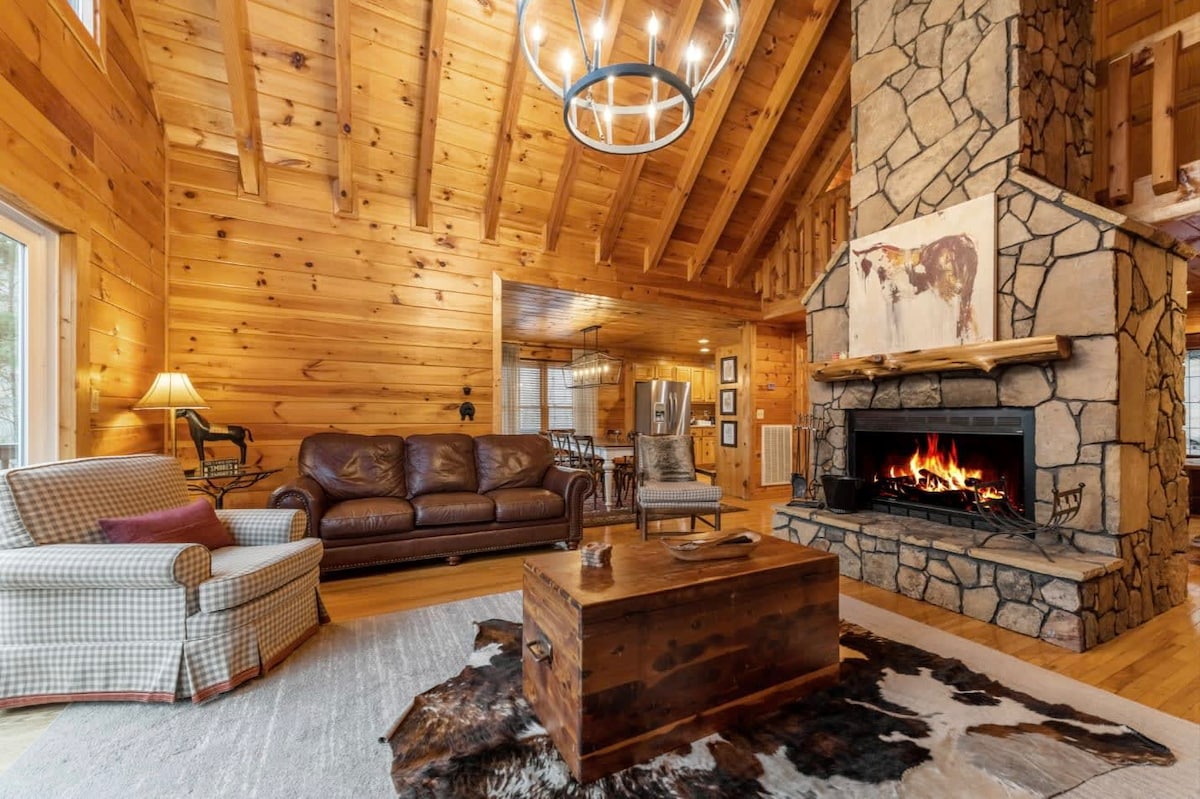 * LakeView Lodge * 100万美元景观|火坑|热水浴缸
