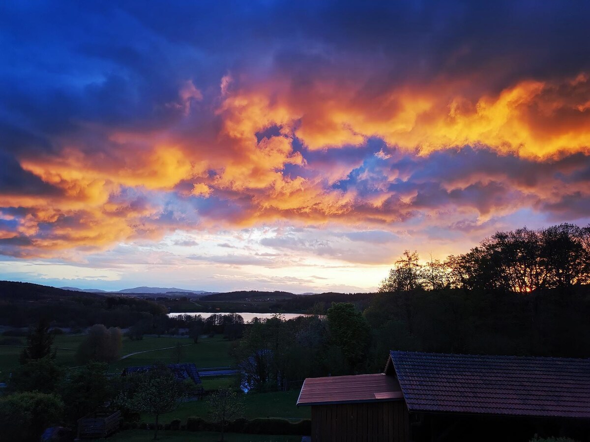 Ferienwohnung mit Seeblick (Fewo Perlseeblick)