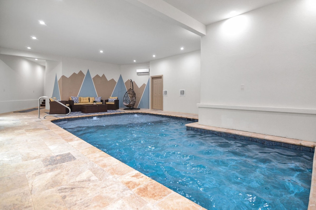 Grand Mtn Splash ~ Indoor Pool ~ Swim Spa/Hot Tub