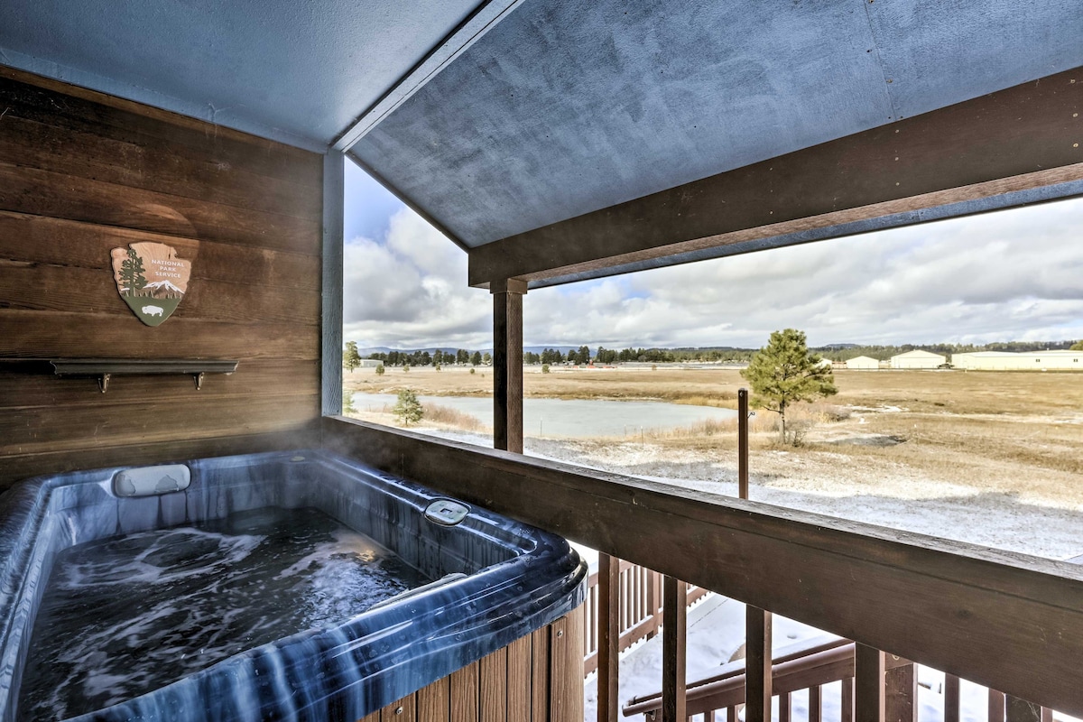 Peaceful Pagosa Springs Townhome w/ Hot Tub!