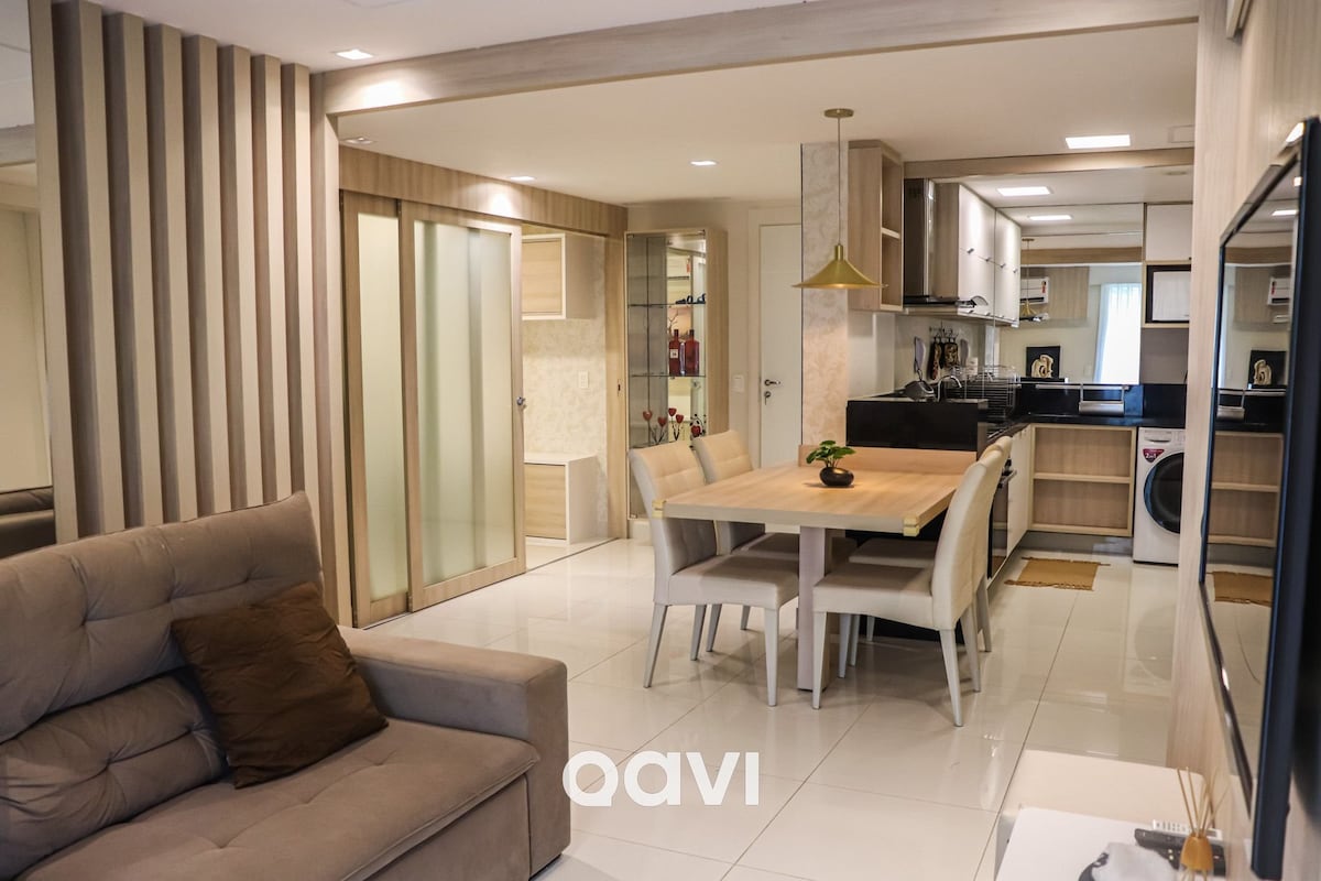 Qavi - Resort Beira Mar Elbow # InMare43的公寓
