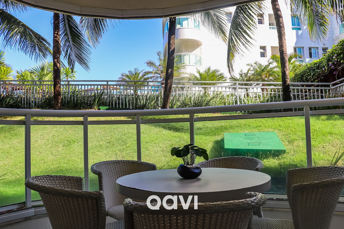 Qavi - Resort Beira Mar Elbow # InMare43的公寓