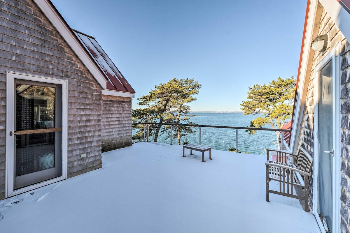 Spacious Phippsburg Home w/ Oceanfront Views