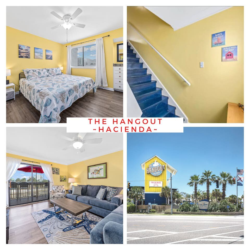 Across From Hangout Fest! Your Sandy Toes Getaway!