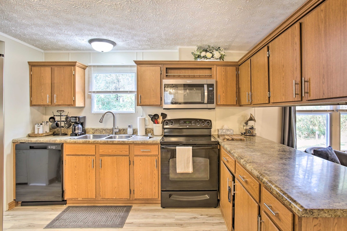 Pet-Friendly Covington Home w/ Decks + Grill!