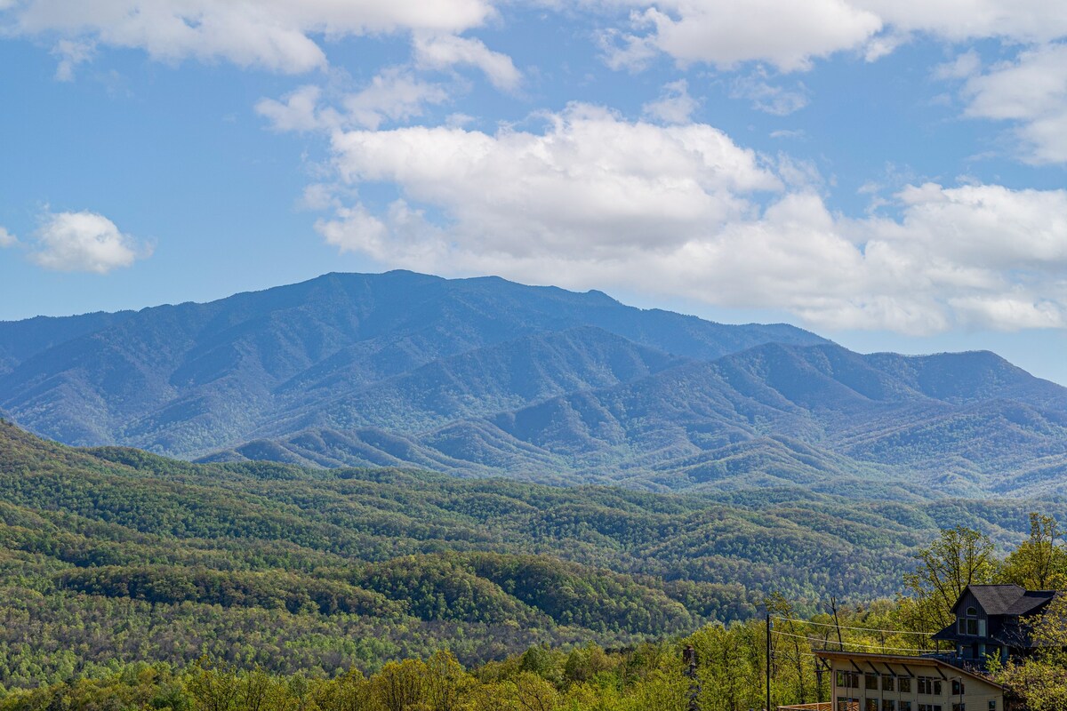 免费景点！ Pvt加热泳池、热水浴缸、景观。