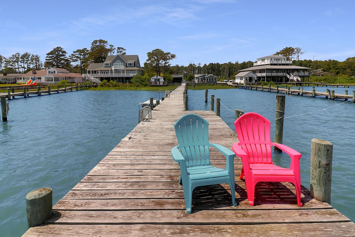 Southern Exposure - Waterfront; Boat dock!