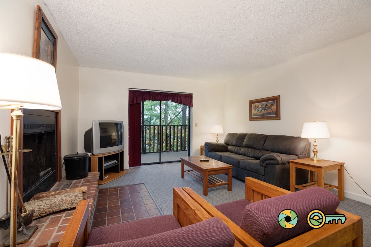 Mountain Condo (#2-101) | Lower-level | Secluded