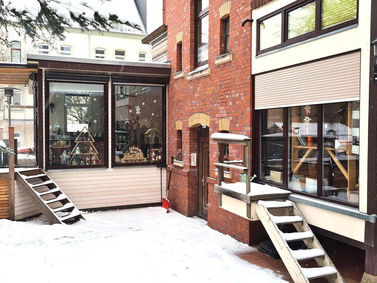 Apartment in Falkenstein with wood-burning stove