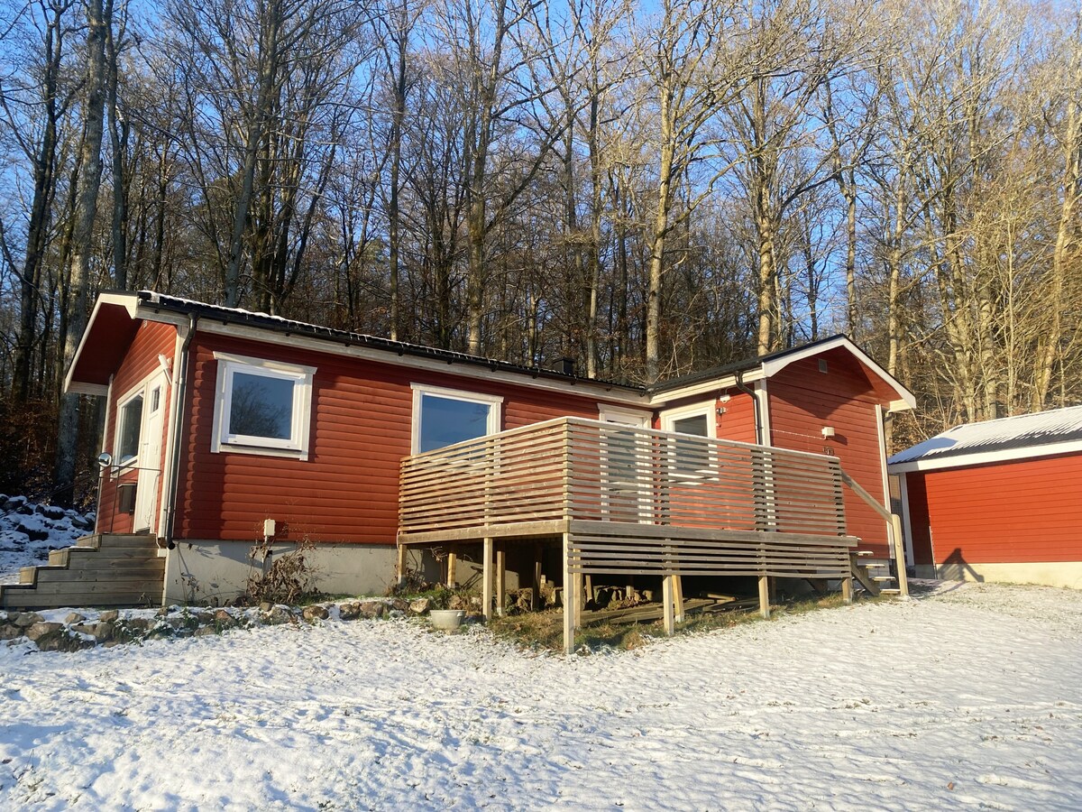 Holiday home in Örkeljunga close to nature | Se010