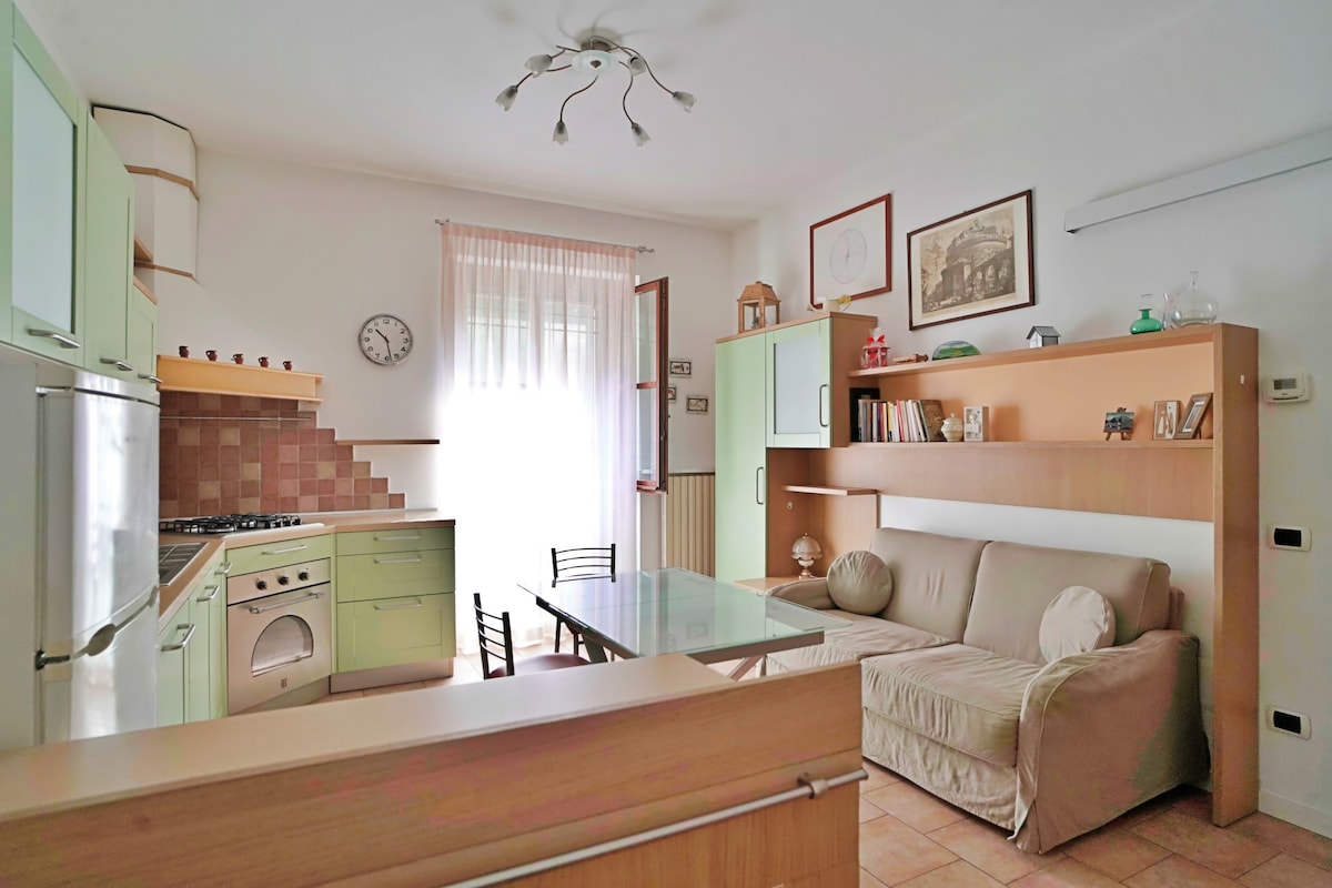 Naviglio Mart最好的租赁-迷人的双卧室公寓。