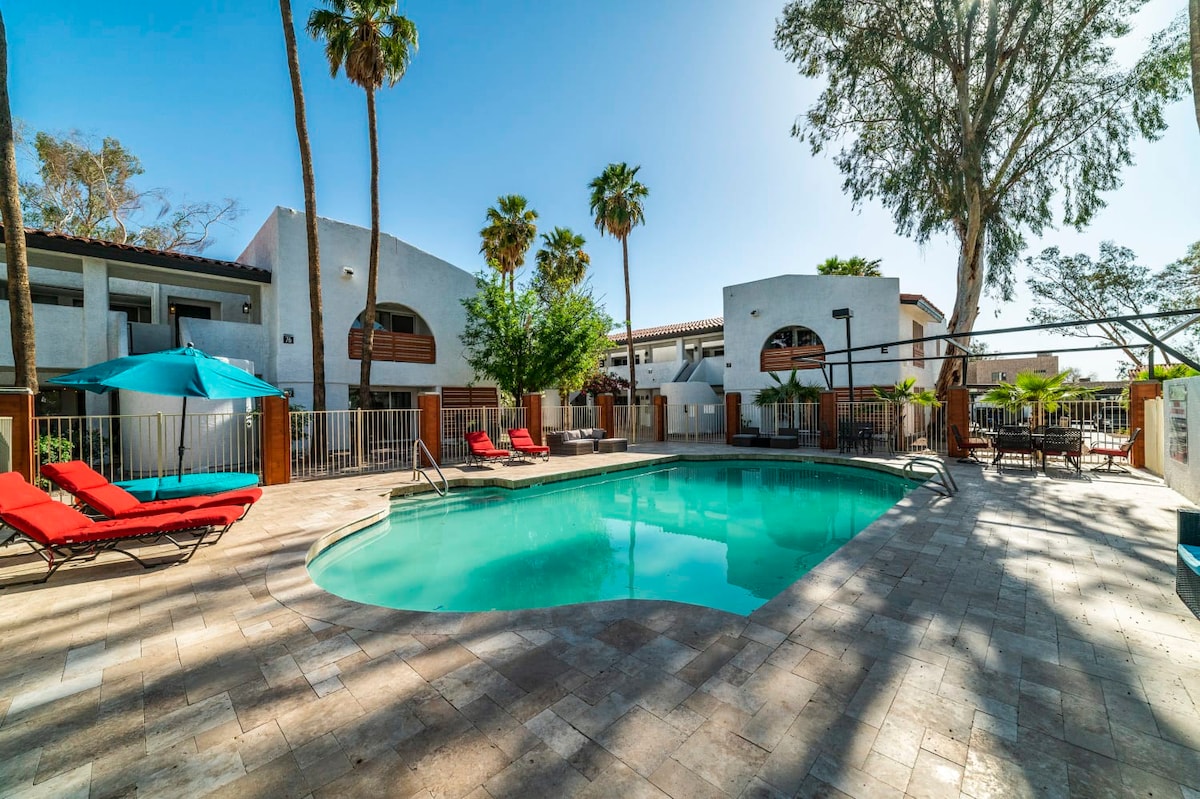 78-现代Casa Grande Desert Paradise温水游泳池