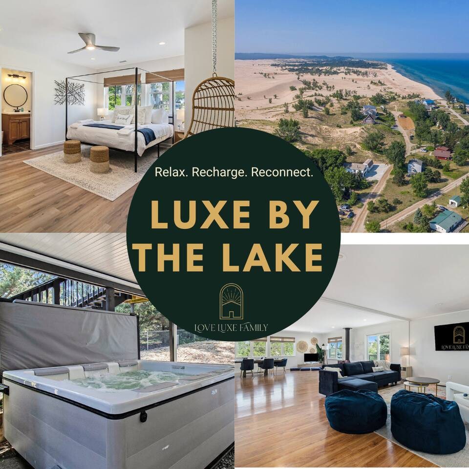 Luxe Home w/Hot Tub. Next to Dunes! 0.2mi to Beach