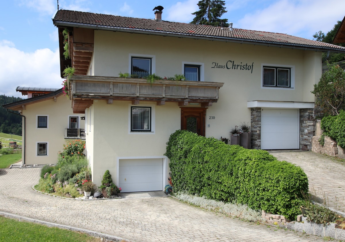 位于Oberau Wildschönau的55平方米可容纳6位房客的公寓（ 156237 ）
