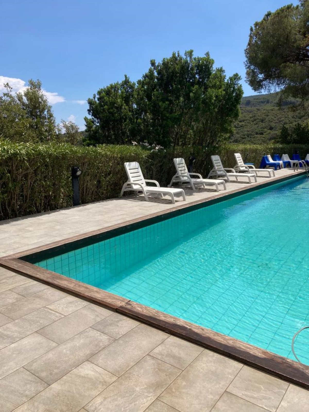 Villa Cavaliere泳池与自然风光